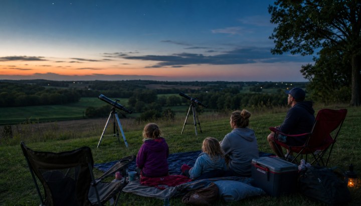 Stargazing at Donald County Park