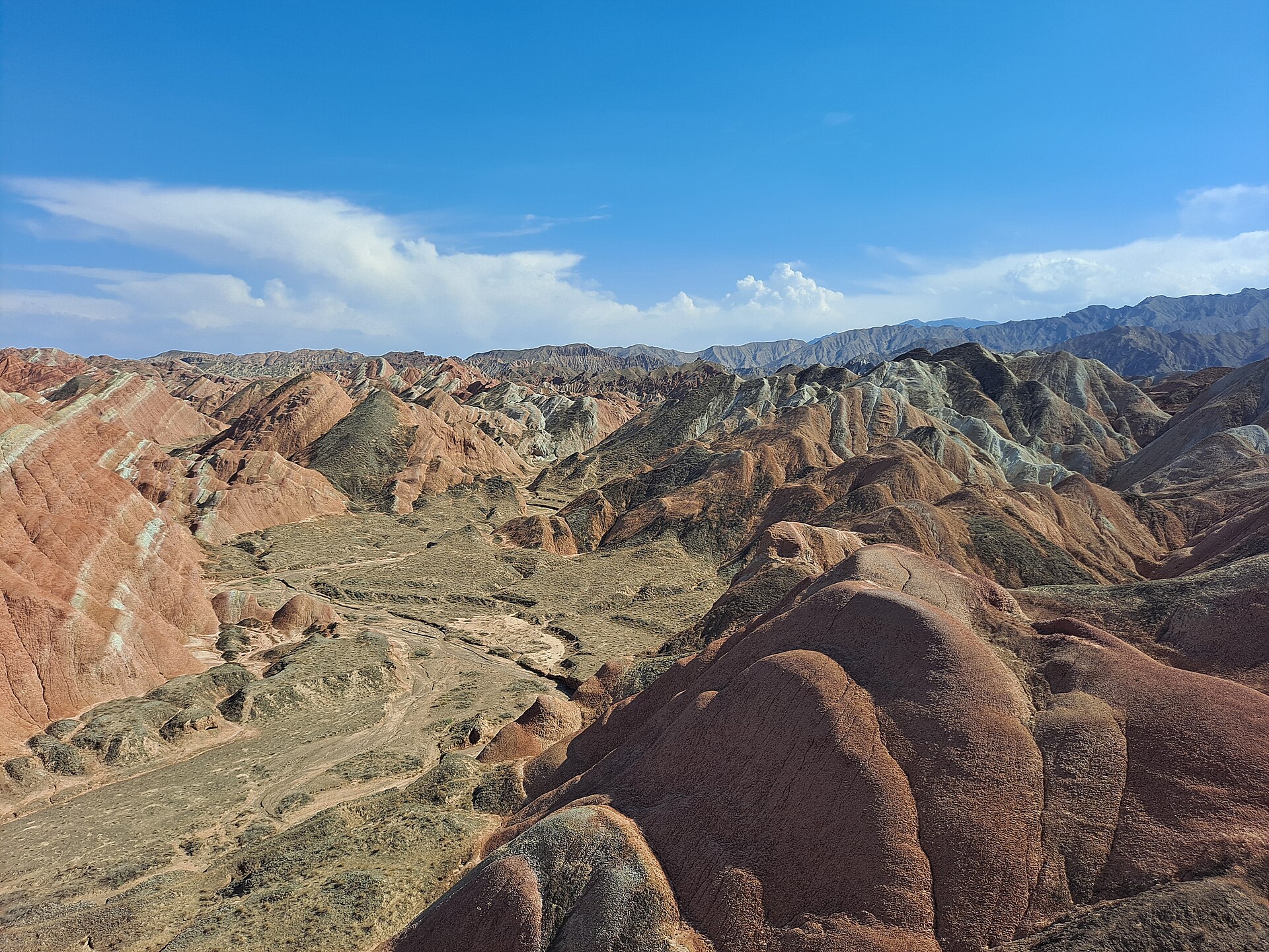 Zhangye Colorful Danxia Scenic Area